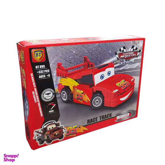 ساختنی بی تی مدل ماشین مکوئین