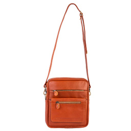 کیف دوشی چرم طبیعی مردانه آروین چرم کد AR-124