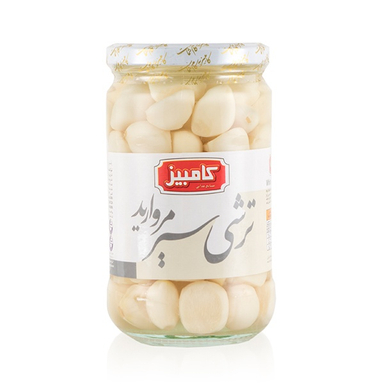 ترشی سیر مروارید کامبیز وزن 700 گرم