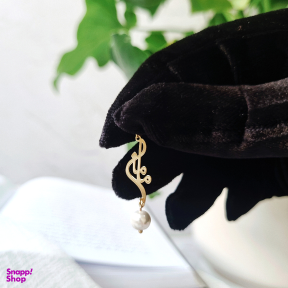 آویز گردنبند طلا 18 عیار زنانه گوزن مدل مامان کد KHT57