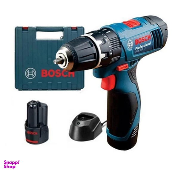 دریل پیچ گوشتی چکشی شارژی بوش مدل GSB 120-LI