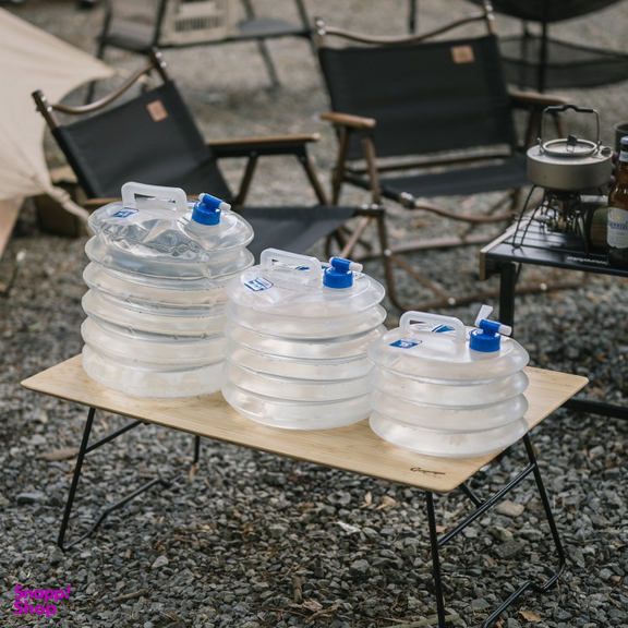 دبه آب تاشو نیچرهایک مدل PE Folding Bucket کد S002-T ظرفیت 10 لیتر