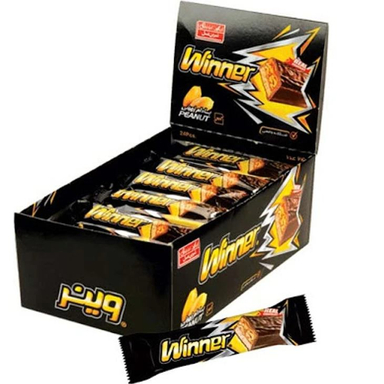 شکلات وینر وزن 40 گرم بسته 24 عددی