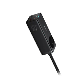 شارژر رومیزی 5 پورت بیسوس مدل GaN3 Pro 65W
