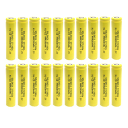 باتری نیم قلمی قابل شارژ سولونیکس Ni-CD مدل صنعتی 300mAh سرتخت مجموعه 20 عددی