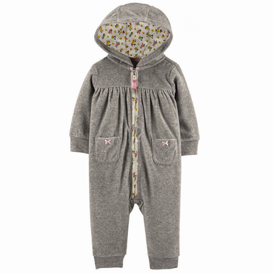 سرهمی نوزادی مدل کلاه دار کد 1856