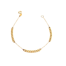 دستبند طلا 18 عیار زنانه مدل کارتیه کد 112018