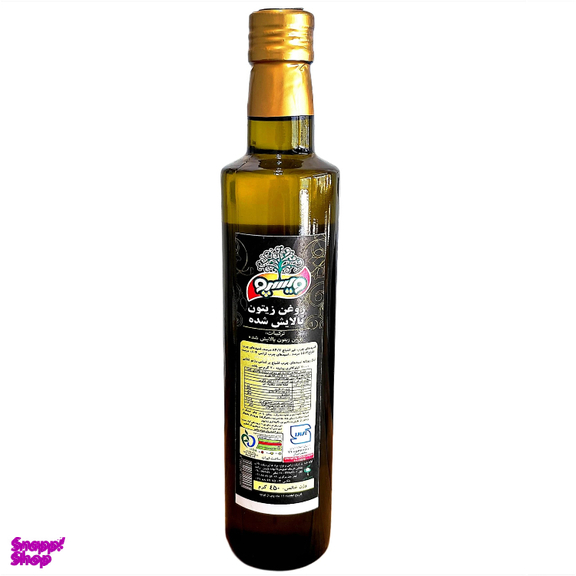 روغن زیتون پالایش شده ویسپو حجم 0.5 لیتر بسته 12 عددی