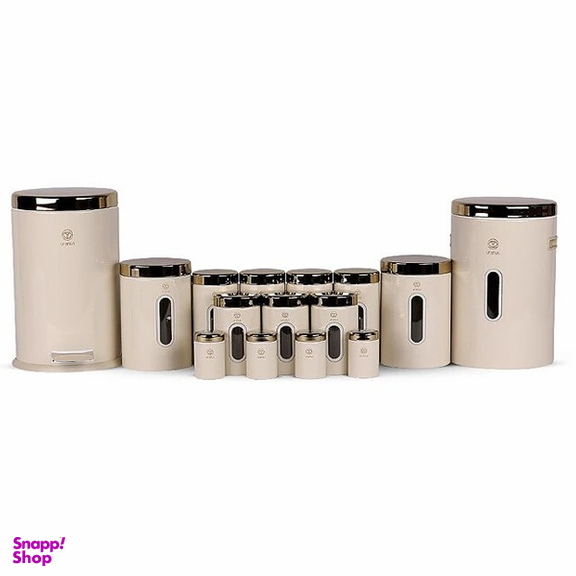 سرویس آشپزخانه 15 پارچه اورانوس مدل Cylinder