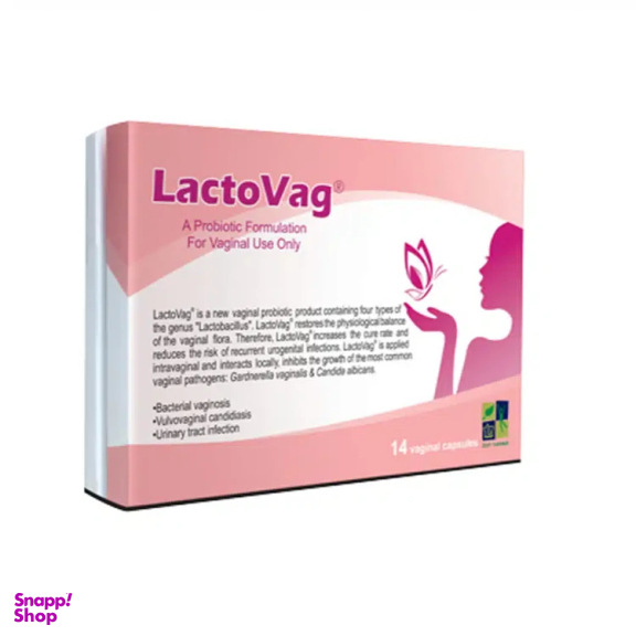 کپسول واژینال لاکتوواژ زیست تخمیر مناسب بانوان بسته 14 عدد
