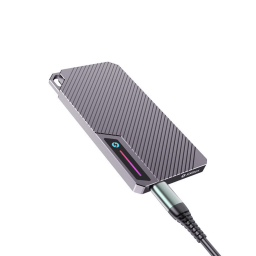 باکس هارد SSD تمام آلومینیومی مدل JEYI Jiayi Zebra 007 Aluminum SSD Box NVMe 10 Gbps