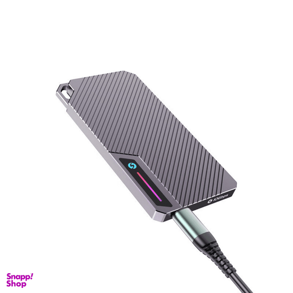 باکس هارد SSD تمام آلومینیومی مدل JEYI Jiayi Zebra 007 Aluminum SSD Box NVMe 10 Gbps