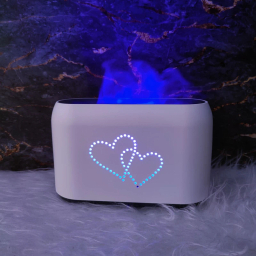 دستگاه بخور و رطوبت ساز سرد مدل قلب طرح آتش