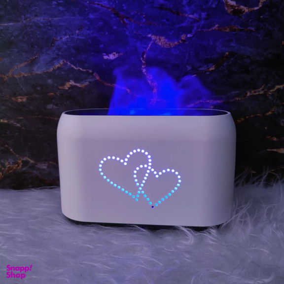 دستگاه بخور و رطوبت ساز سرد مدل قلب طرح آتش