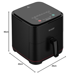 سرخ کن 5 لیتری بدون روغن شارپ مدل KF-AF50RT-K3