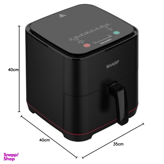 سرخ کن 5 لیتری بدون روغن شارپ مدل KF-AF50RT-K3