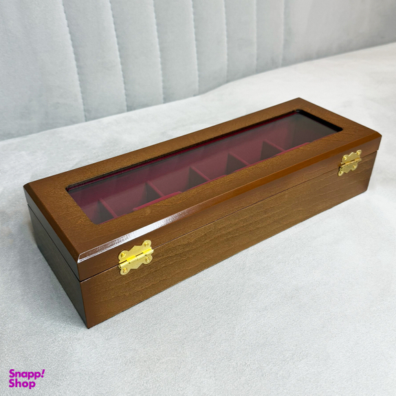 جعبه ساعت مچی مدل 6 خانه کد W102