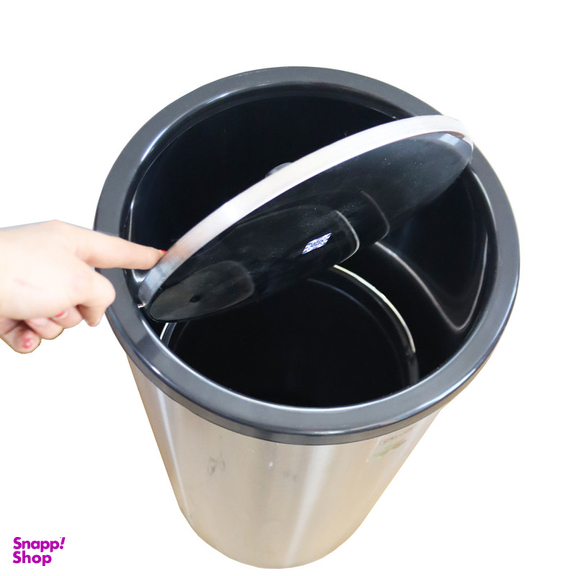 سطل زباله آکا الکتریک مدل ویل دور طرح 360 درجه کد YP-VIL-30L