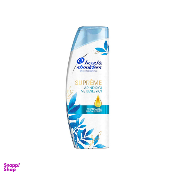 شامپو ضد شوره هد اند شولدرز مدل Supreme Arindirici Ve Besleyici حاوی روغن آرگان حجم 300 میلی لیتر