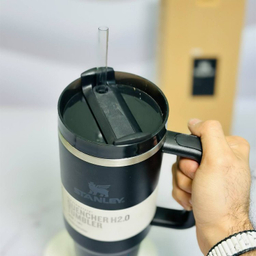تراول ماگ دسته دار استنلی مدل quencher 1.18 گنجایش 1.18 لیتر