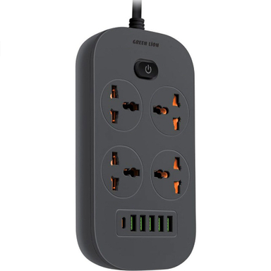 چند راهی برق 40 وات گرین لاین مدل Smart IQ Safety