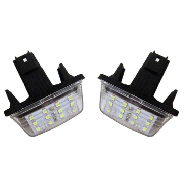 چراغ پلاک خودرو وارون مدل P-705-SMD مناسب برای پژو پارس بسته 2 عددی