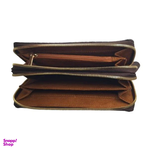 کیف پول چرم طبیعی زنانه مدل Natural