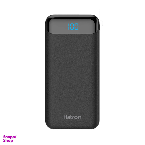 پاوربانک هترون مدل HPB 1070 PQ ظرفیت 10000 میلی آمپر ساعت