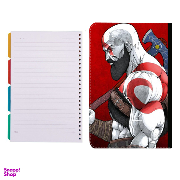 کلاسور طرح بازی god of war کد 98 به همراه کاغذ کلاسور