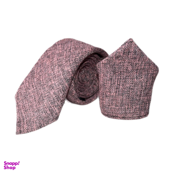 ست کراوات و دستمال جیب مردانه آیکت مدل محو