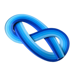 نوار ملیله کاغذی کد 160BU5 بسته 80 عددی