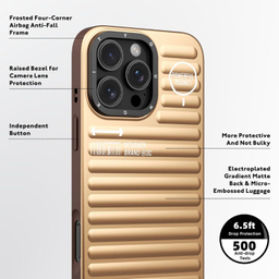 کاور یانگ کیت مدل True Color Luggage مناسب برای گوشی موبایل اپل iphone 16pro