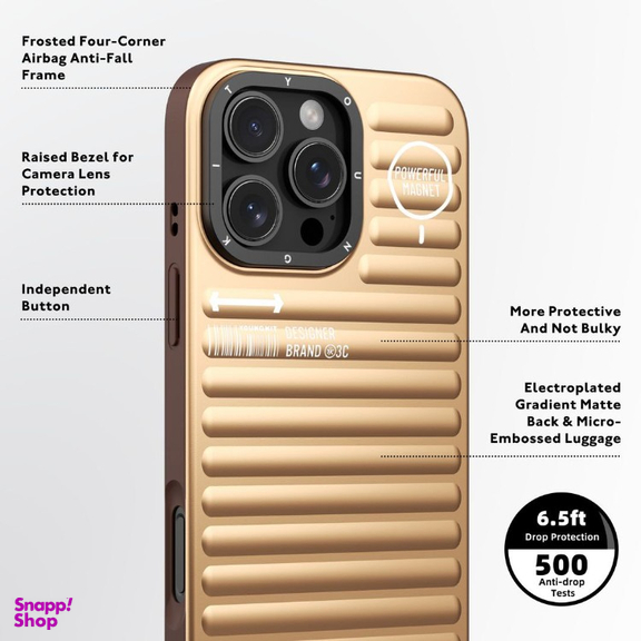 کاور یانگ کیت مدل True Color Luggage مناسب برای گوشی موبایل اپل iphone 16pro
