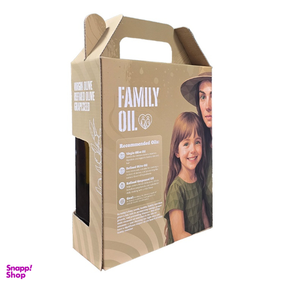 پک روغن خوراکی مخصوص کودکان و خانواده توسکا مجموعه 3 عددی