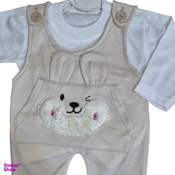 سرهمی نوزاد کد 125 رنگ کرم