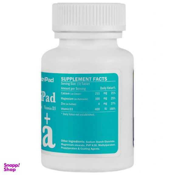 قرص کلسی پاد نوتری پاد بسته 30 عددی