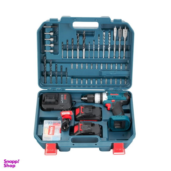 ست دریل چکشی رونیکس مدل RS-8619 مجموعه 53 عددی