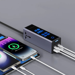 مبدل برق 300 وات پاورولوژی مدل PWCUQC044 رنگ خاکستری