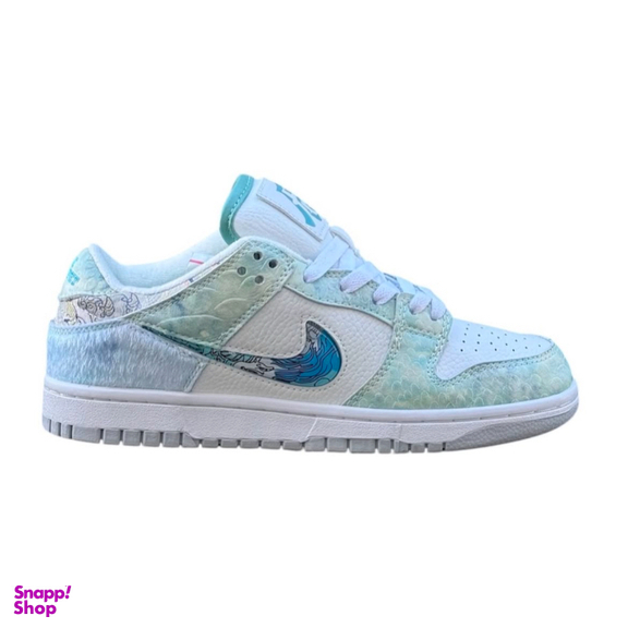 کفش ورزشی مردانه طرح جردن دراگون کد 44 رنگ طوسی