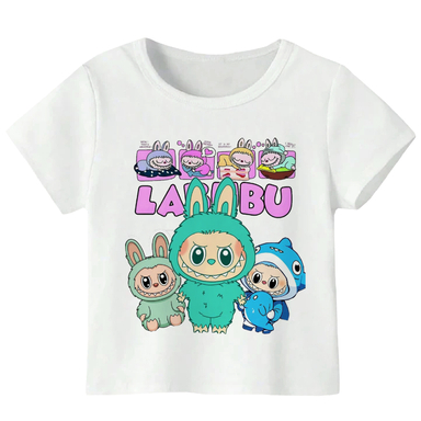 تیشرت دخترانه مدل A22 Labubu