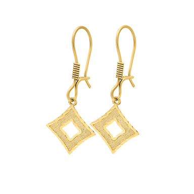 گوشواره طلا زنانه اقلیمه مدل ET916