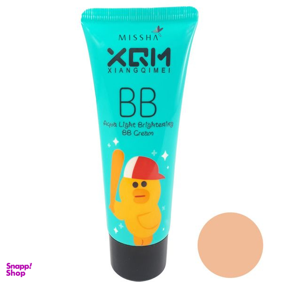 کرم پودر BB میشا مدل Aqua Brightening حجم 65 میلی لیتر مجموعه 2 عددی