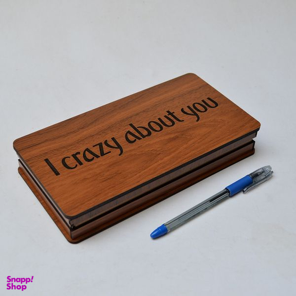 جعبه هدیه مدل I CRAZY ABOUT YOU