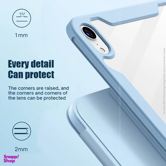 کیف کلاسوری اپیکوی مدل Xundd Rotating 360 مناسب برای تبلت اپل iPad Air 13 2024 / iPad Pro 12.9 2022 / 2021 / 2020