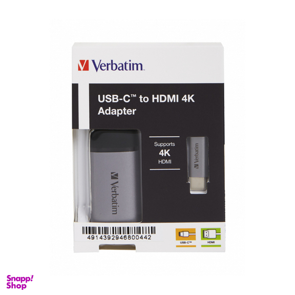 مبدل USB-C به HDMI ورباتیم مدل 49143