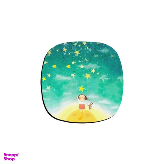 زیر لیوانی ترمه طراحان ایده مدل چیدن ستاره ها کد CFP1340