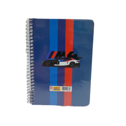 دفترچه یادداشت سیمی ۸۰ برگ سویل طرح ماشین کد 226