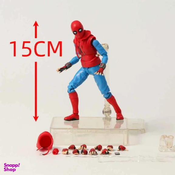 اکشن فیگور بندای مدل مرد عنکبوتی اسپایدرمن طرح Spiderman Home Coming 0570