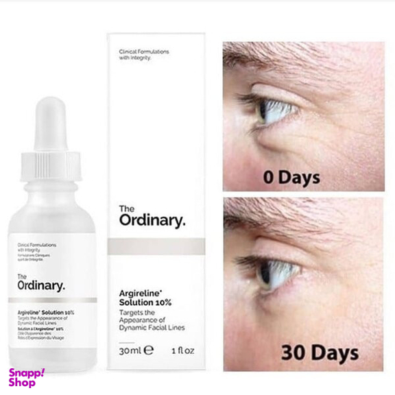 سرم ضد چروک دی اوردینری مدل Argireline Solution 10% حجم 30 میلی لیتر