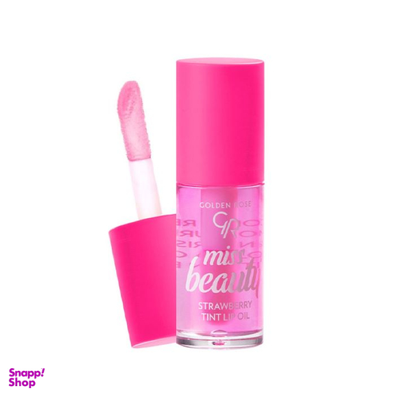 تینت لب روغنی میس بیوتی گلدن رز رنگ صورتی